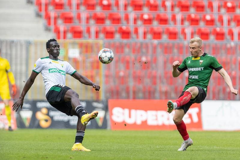 Football. Fortuna I Liga. GKS Tychy - Gornik Leczna. 29.04.2023