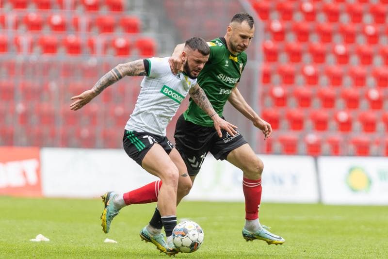 Football. Fortuna I Liga. GKS Tychy - Gornik Leczna. 29.04.2023