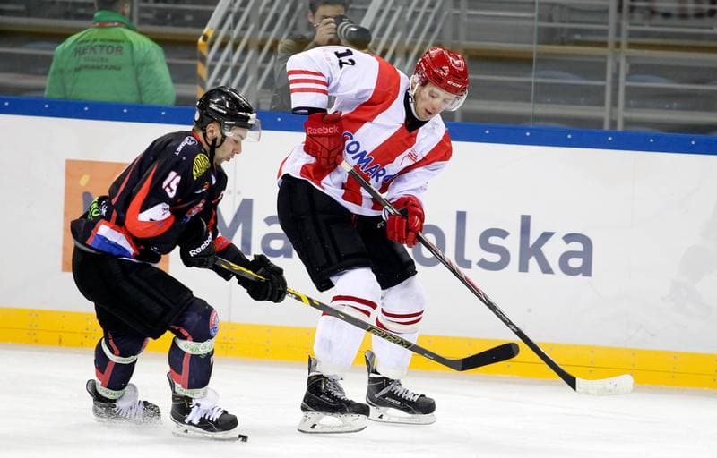 Ice Hockey. Polish Hockey Cup. Comarch Cracovia Krakow - Ciarko KH Sanok. 27.12.2014