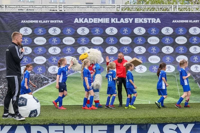 Football. Piast Gliwice. Akademie Klasy Ekstra. 12.05.2023