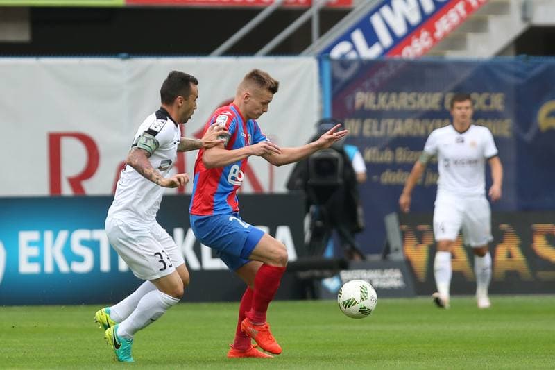 Football. Lotto Ekstraklasa. Piast Gliwice - Zaglebie Lubin. 14.08.2016