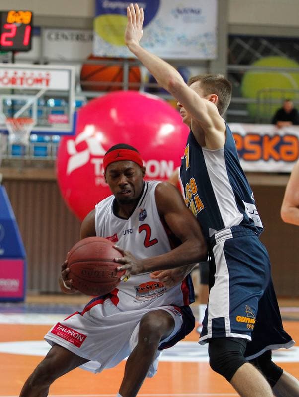 Basketball. Tauron Basket Liga. MKS Dabrowa Gornicza - Asseco Gdynia. 03.01.2015