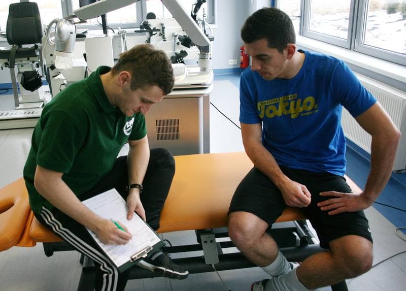Football. GKS Katowice. Medical Tests. 08.01.2015