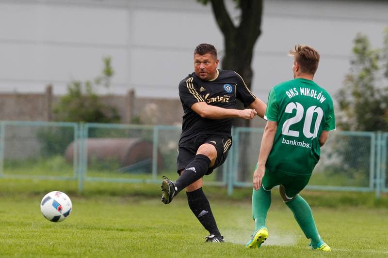 Football. Puchar Polski. AKS Mikolow - Reprezentacja Slaska Oldbojow. 16.08.2016