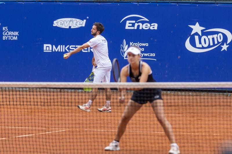 Tennis. Lotto SuperLiga. KS Gornik Bytom - KT Kubala Ustron. 14.05.2023