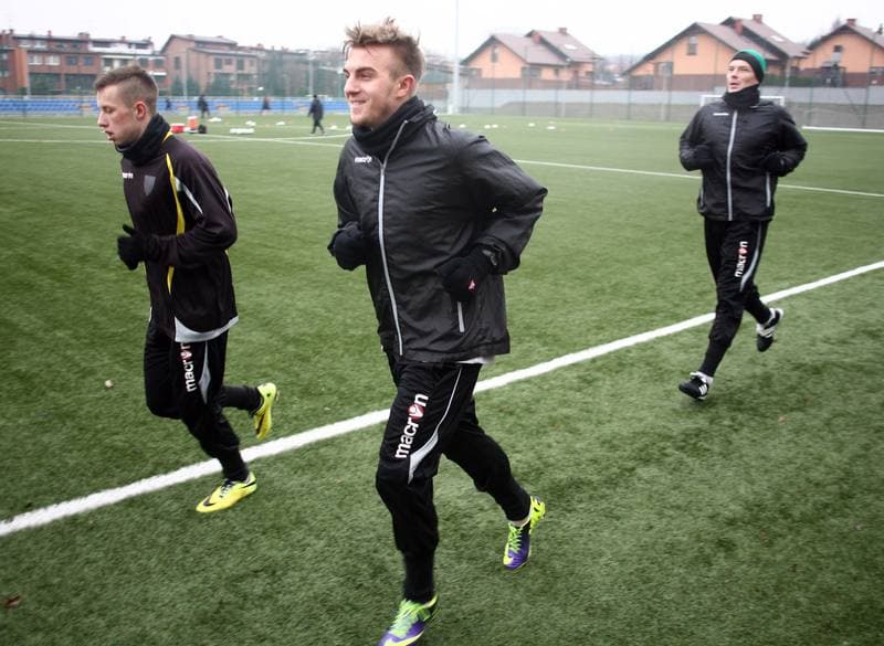 Football. GKS Katowice. Training. 29.06.2015