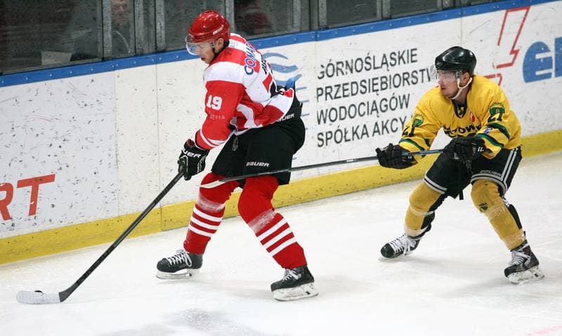 Ice Hockey. Polska Hokej Liga. HC GKS Katowice - Comarch Cracovia Krakow. 13.01.2015
