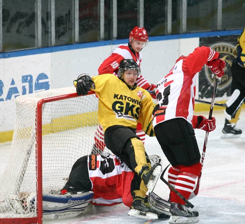 Ice Hockey. Polska Hokej Liga. HC GKS Katowice - Comarch Cracovia Krakow. 13.01.2015