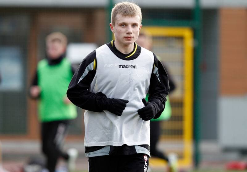 Football. GKS Katowice. Training. 15.01.2015