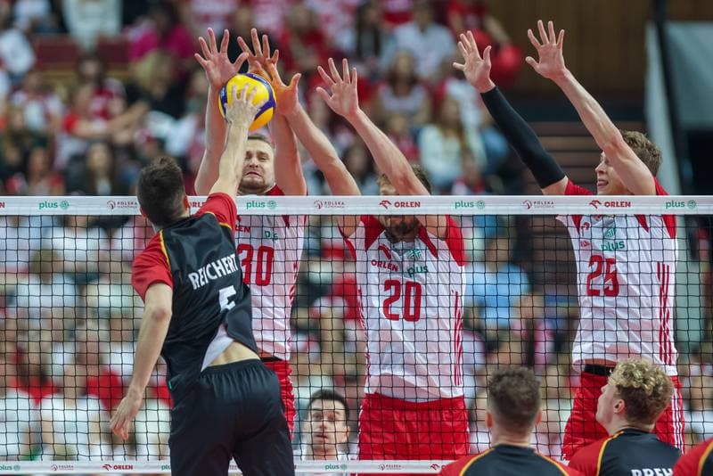 Volleyball. Friendly Match. Poland - Germany. 25.05.2023