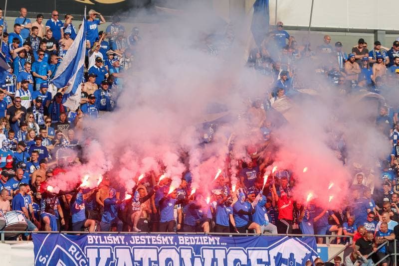 Football. Fortuna I Liga. Ruch Chorzow - GKS Tychy. 03.06.2023