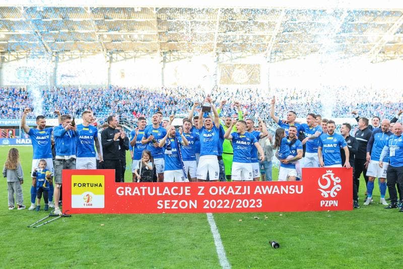 Football. Fortuna I Liga. Ruch Chorzow - GKS Tychy. 03.06.2023
