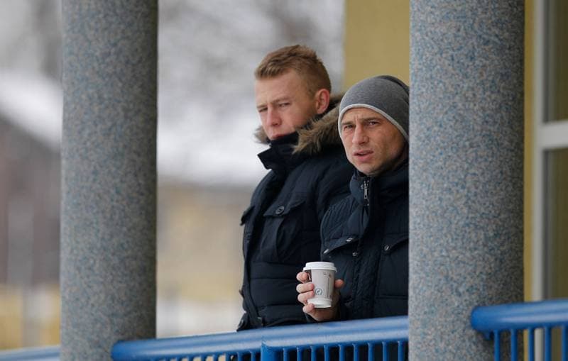 Football. Friendly Match. GKS Katowice - Rakow Czestochowa. 28.01.2015