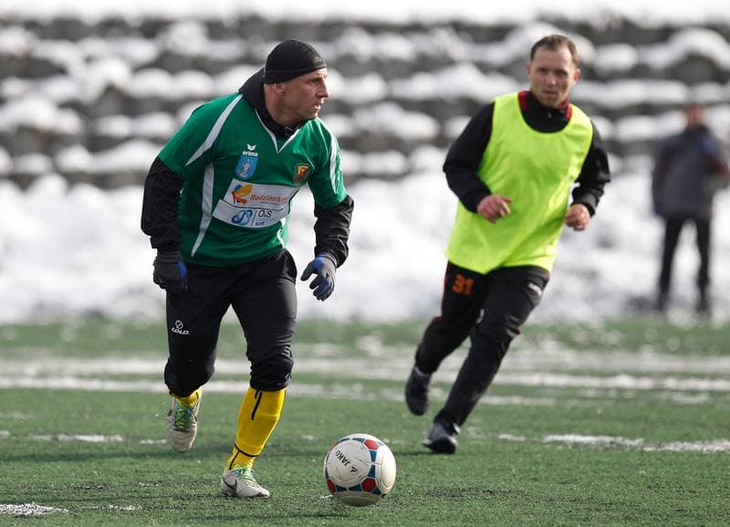 Football. Friendly Match. Ruch Radzionkow - Malapanew Ozimek. 31.01.2015