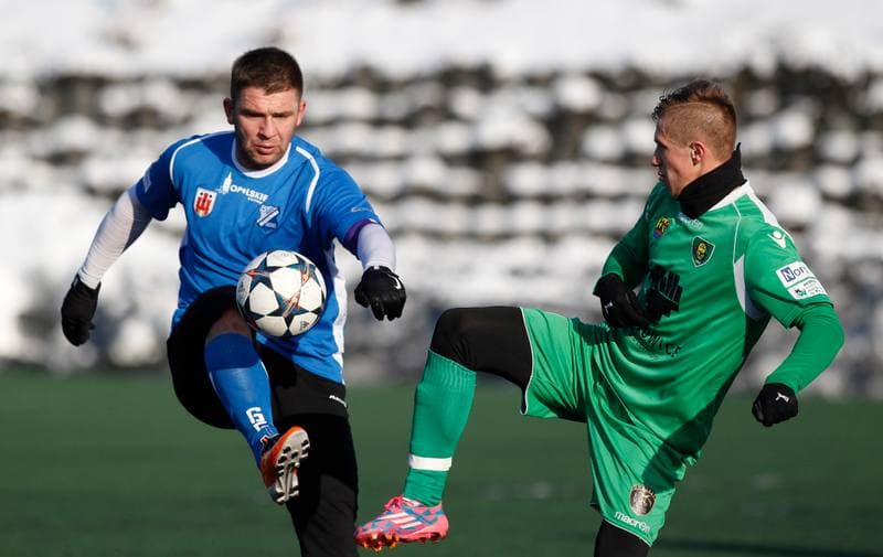 Football. Friendly Match. GKS Katowice - MKS Kluczbork. 31.01.2015