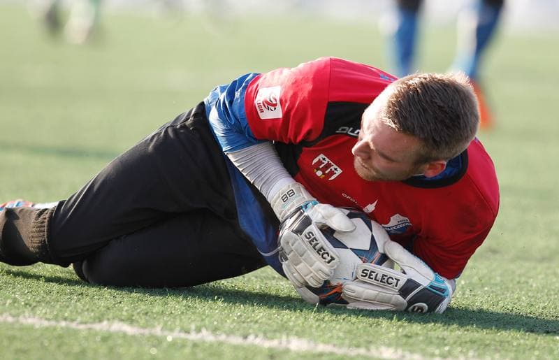 Football. Friendly Match. GKS Katowice - MKS Kluczbork. 31.01.2015