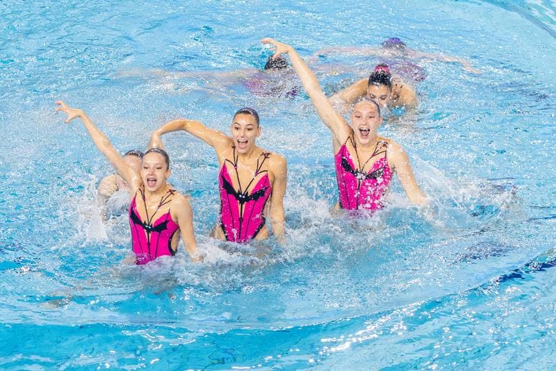 Artistic Swimming. European Games 2023. Team Free Routine Combination. 23.06.2023