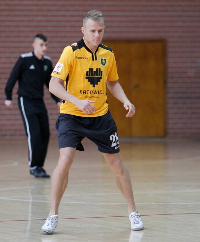 Football. GKS Katowice. Training. 05.02.2015