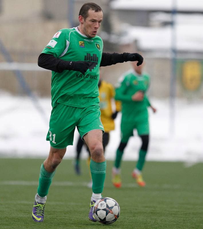 Football. Friendly Match. GKS Katowice - MFK Karvina. 06.02.2015