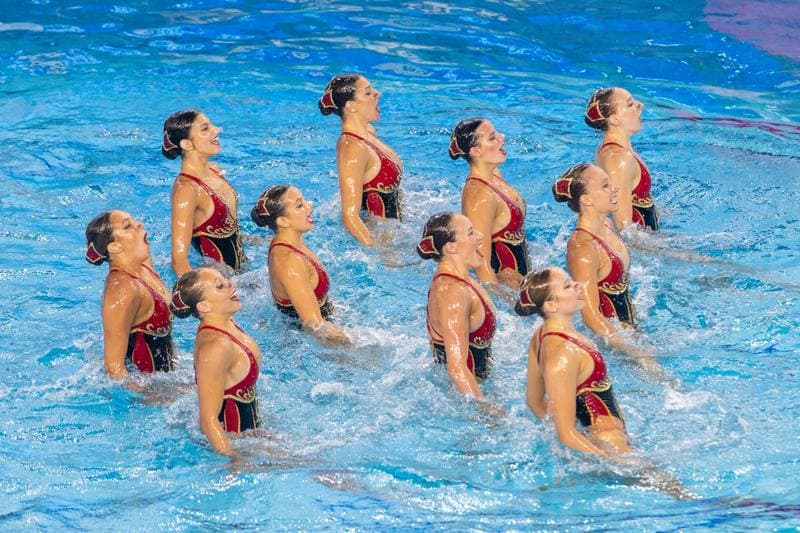 Artistic Swimming. European Games 2023. Team Free Routine Combination. 23.06.2023
