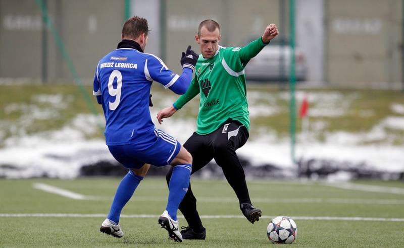 Football. I Liga. GKS Katowice - Miedz Legnica. 29.11.2014