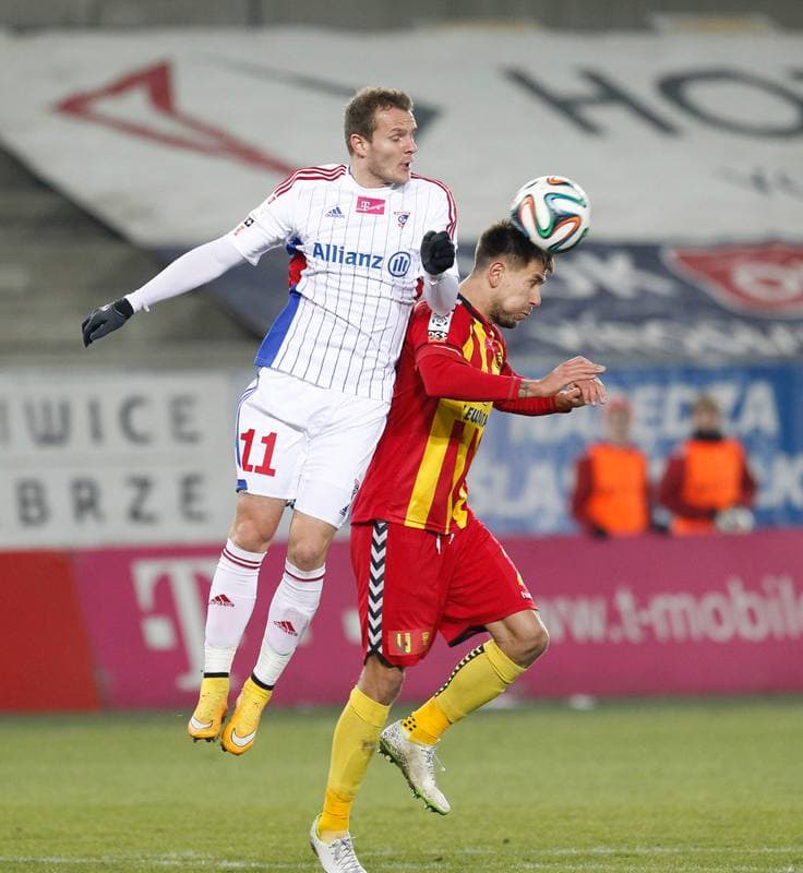 Football. T-Mobile Ekstraklasa. Gornik Zabrze - Korona Kielce. 01.03.2014