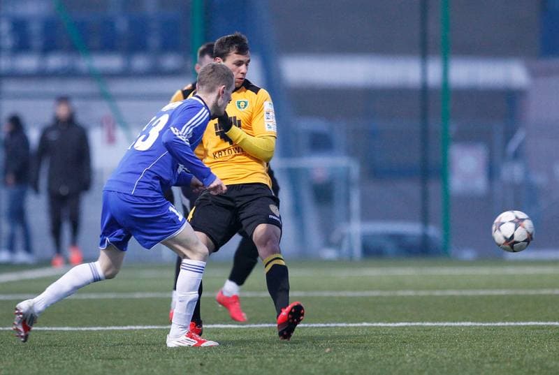Football. Friendly Match. GKS Katowice - Gornik Walbrzych. 18.02.2015