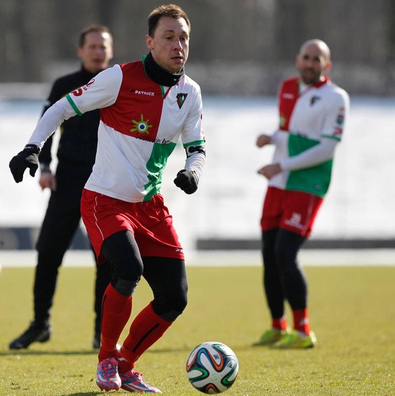 Football. Friendly Match. Zaglebie Sosnowiec - Legia II Warsaw. 21.02.2015