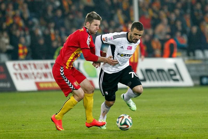 Football. T-Mobile Ekstraklasa. Korona Kielce - Legia Warsaw. 22.02.2015