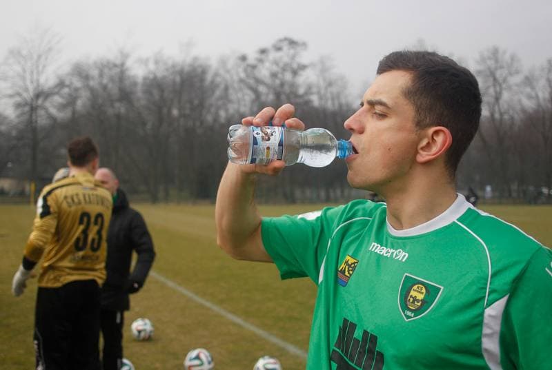 Football. Friendly Match. GKS Katowice - Nadwislan Gora. 28.02.2015