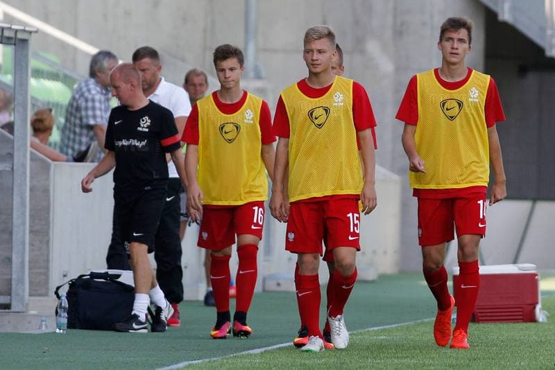 Football. Czech Republic U-16 - Poland U-16. 13.09.2016