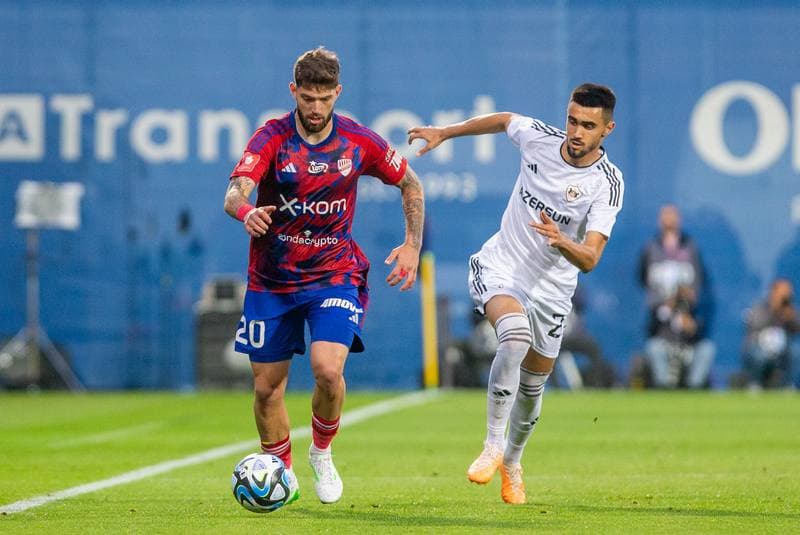 Football. UEFA Champions League. Rakow Czestochowa - Qarabag FK. 26.07.2023