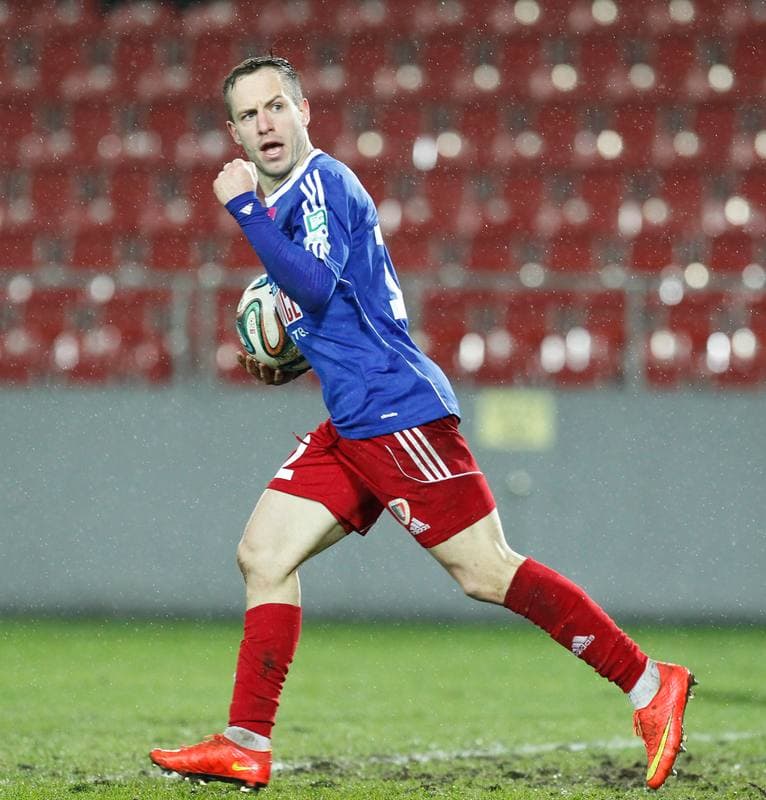 Football. T-Mobile Ekstraklasa. Cracovia Krakow - Piast Gliwice. 13.03.2015