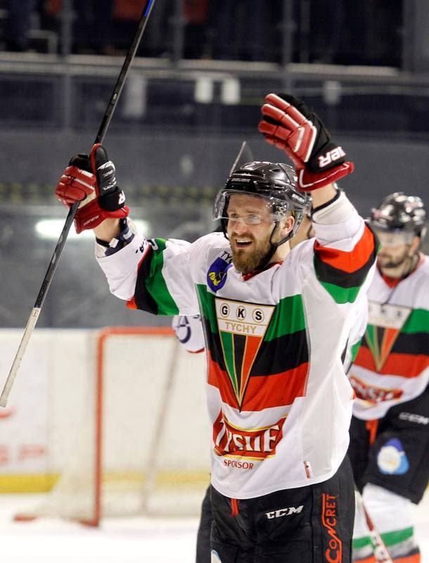 Ice Hockey. Polska Hokej Liga. GKS Tychy - Ciarko KH Sanok. 23.01.2015