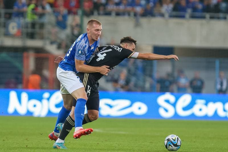 Football. PKO BP Ekstraklasa. Ruch Chorzow - LKS Lodz. 28.07.2023