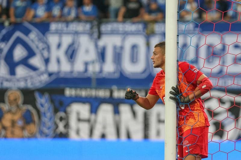 Football. PKO BP Ekstraklasa. Ruch Chorzow - LKS Lodz. 28.07.2023