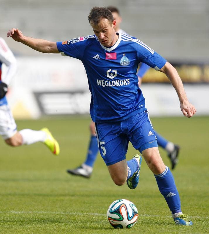 Football. T-Mobile Ekstraklasa. Gornik Zabrze - Ruch Chorzow. 02.04.2015