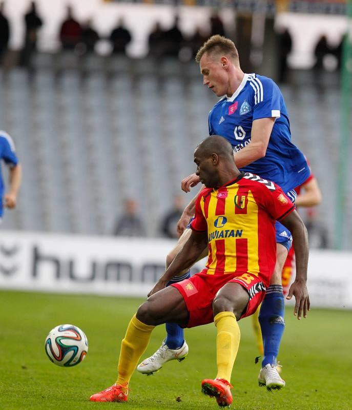 Football. T-Mobile Ekstraklasa. Korona Kielce - Ruch Chorzow. 17.04.2015