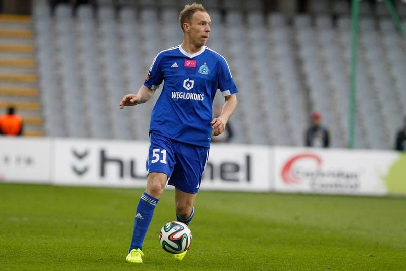 Football. T-Mobile Ekstraklasa. Korona Kielce - Ruch Chorzow. 17.04.2015