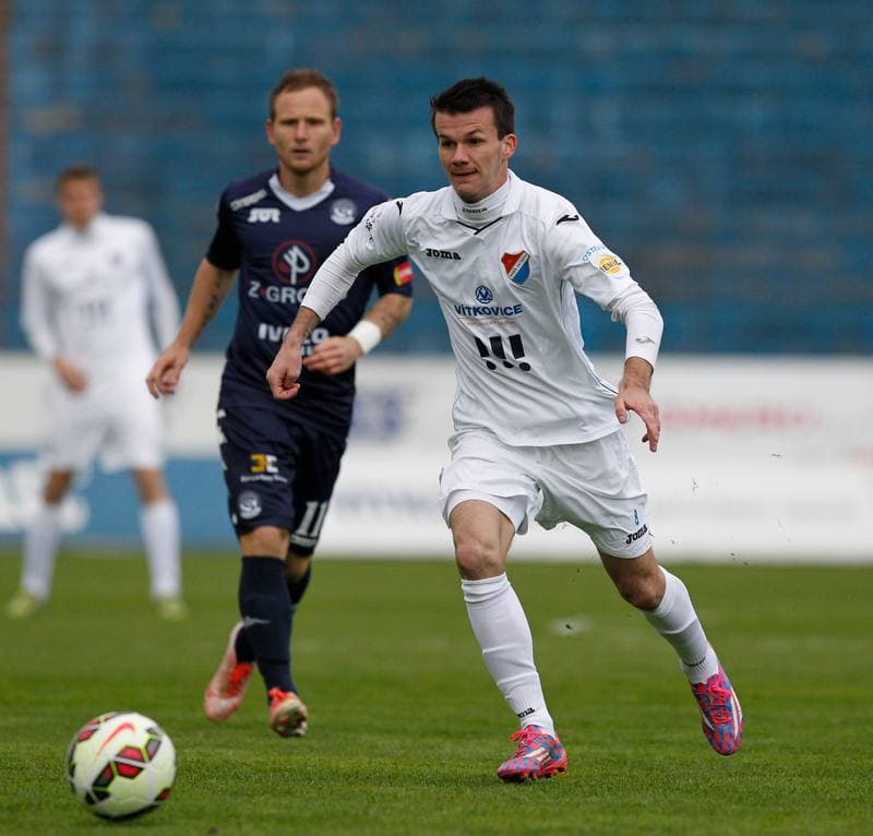 Football. FACR Cup. Banik Ostrava - 1. FC Slovacko. 08.10.2014