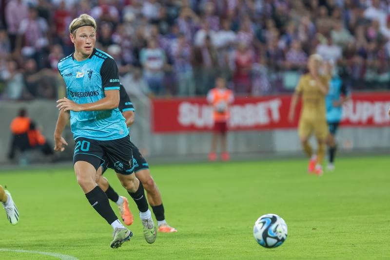 Football. PKO BP Ekstraklasa. Gornik Zabrze - Widzew Lodz. 18.08.2023