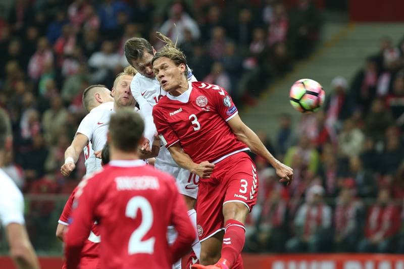 Football. World Cup Qualifiers. Poland - Denmark. 08.10.2016