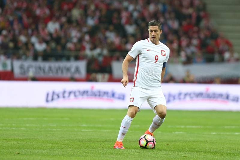 Football. World Cup Qualifiers. Poland - Denmark. 08.10.2016