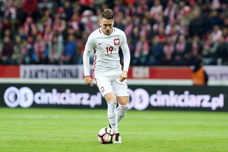 Football. World Cup Qualifiers. Poland - Denmark. 08.10.2016
