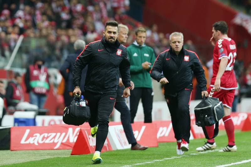 Football. World Cup Qualifiers. Poland - Denmark. 08.10.2016