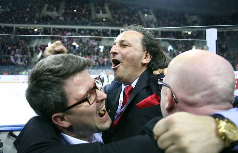 Ice Hockey. IIHF World Championship Division 1A. Poland - Ukraine. 22.04.2015