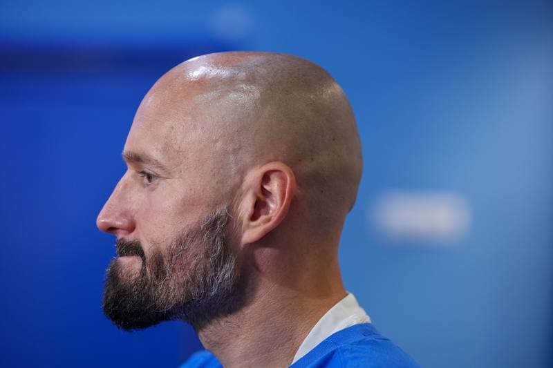 Football. Ruch Chorzow. Press Conference. 24.08.2023