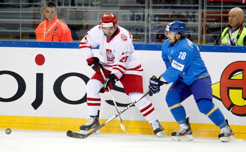 Ice Hockey. IIHF World Championship Division 1A. Poland - Kazakhstan. 23.04.2015