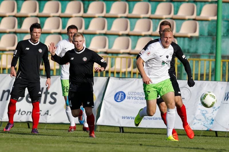 Football. II Liga. Rozwoj Katowice - Polonia Warszawa. 15.10.2016