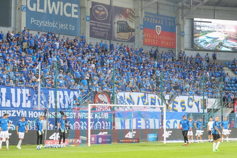 Football. PKO BP Ekstraklasa. Piast Gliwice - Ruch Chorzow. 26.08.2023